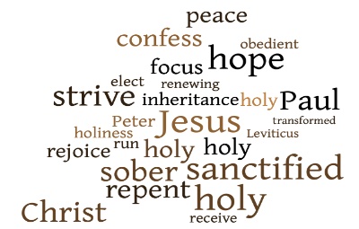 Follow peace with all men, and holiness, without which no man shall see the Lord