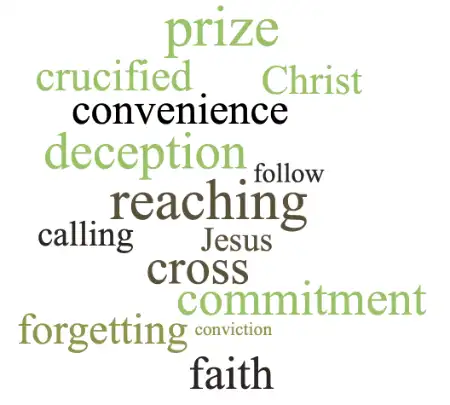 They want Jesus but not His cross: You are either totally committed, or totally out